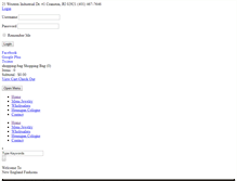 Tablet Screenshot of nefashions.com